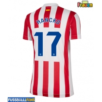 Atletico Madrid David Hancko #17 Heimtrikot Frauen 2025-26 Kurzarm